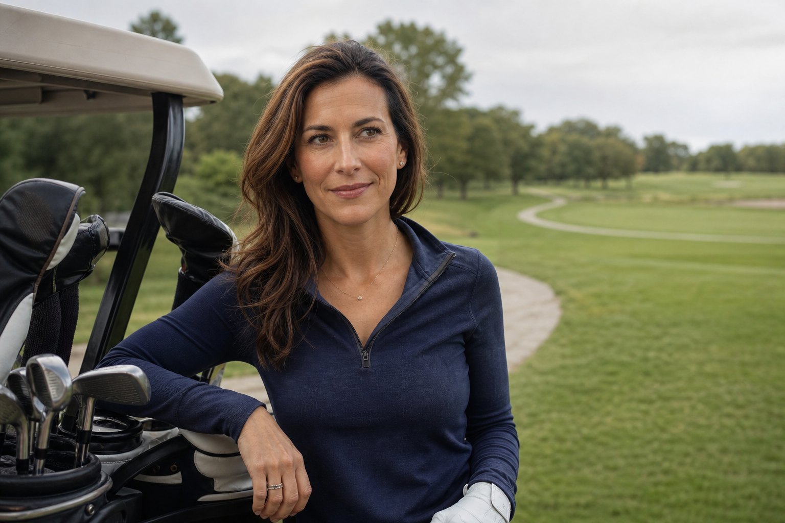 Elena Marsh — Canal Shores, Sunday. 14 handicap and the tree is still ther